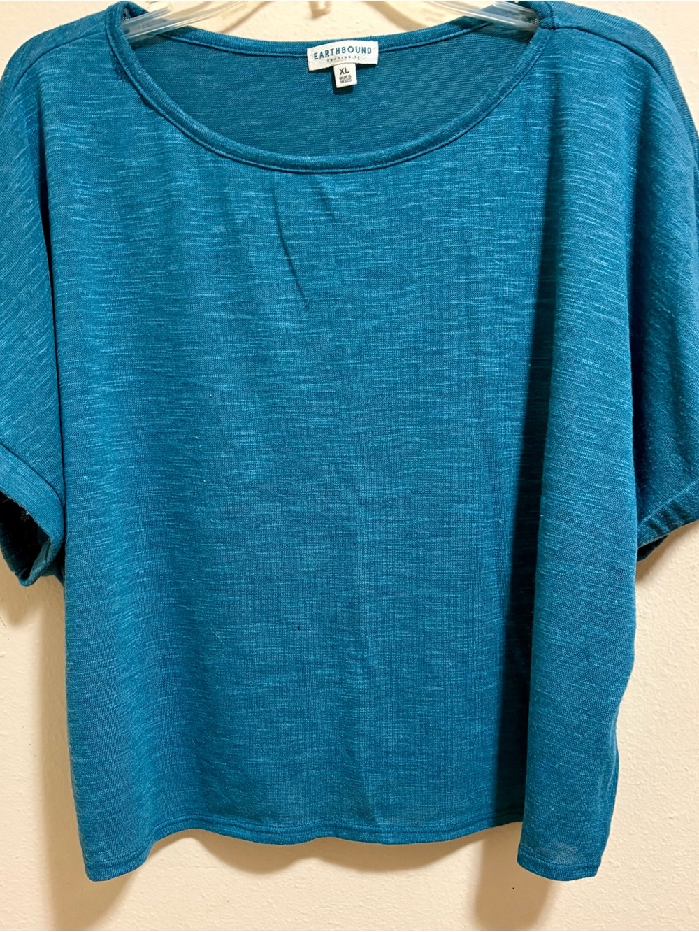 Earthbound Teal Crop Top